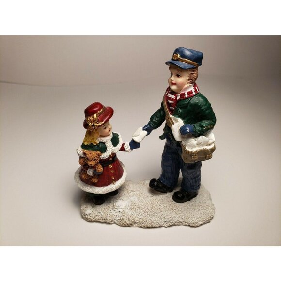Mervyn's Village Square Mailman Figurine 1997 Vintage - Picture 6 of 7